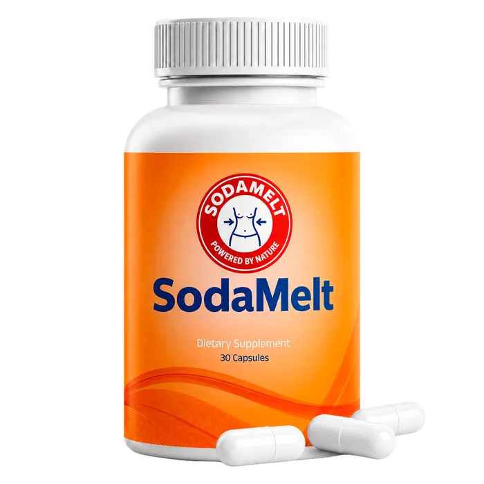 SodaMelt digestive support capsules, 30 capsules per bottle